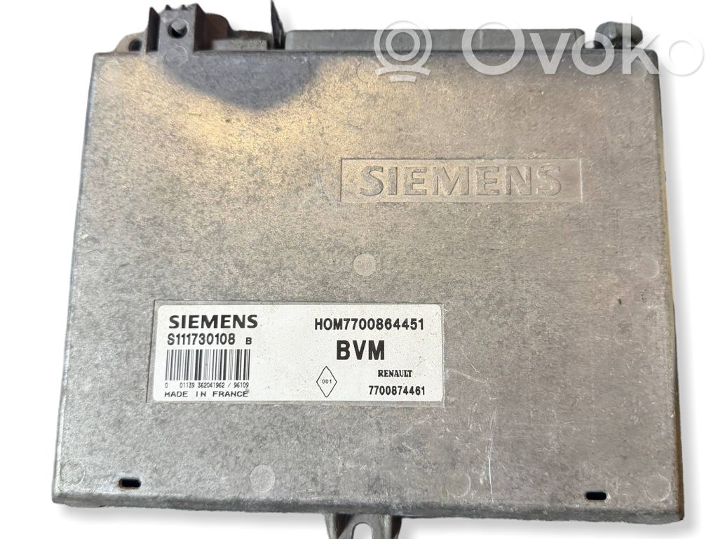 Engine control unit/module   7700864451,7700874461,S111730108