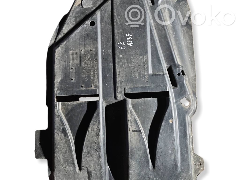 BMW X3 E83 Fuel tank bottom protection 