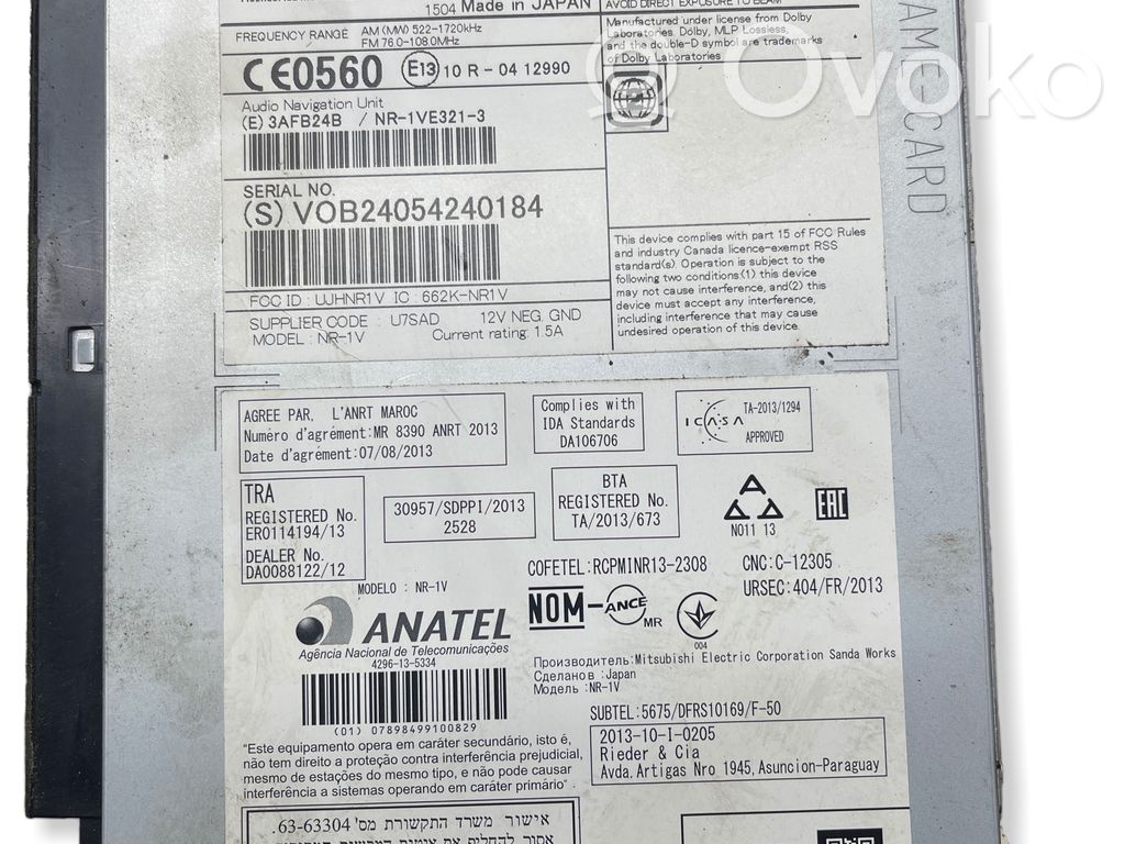 Volvo V40 Unitate principală radio/CD/DVD/GPS 