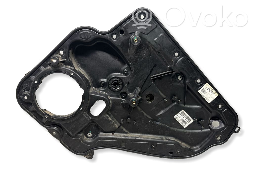 Volkswagen Golf VI Mechanizm podnoszenia szyby tylnej bez silnika 
