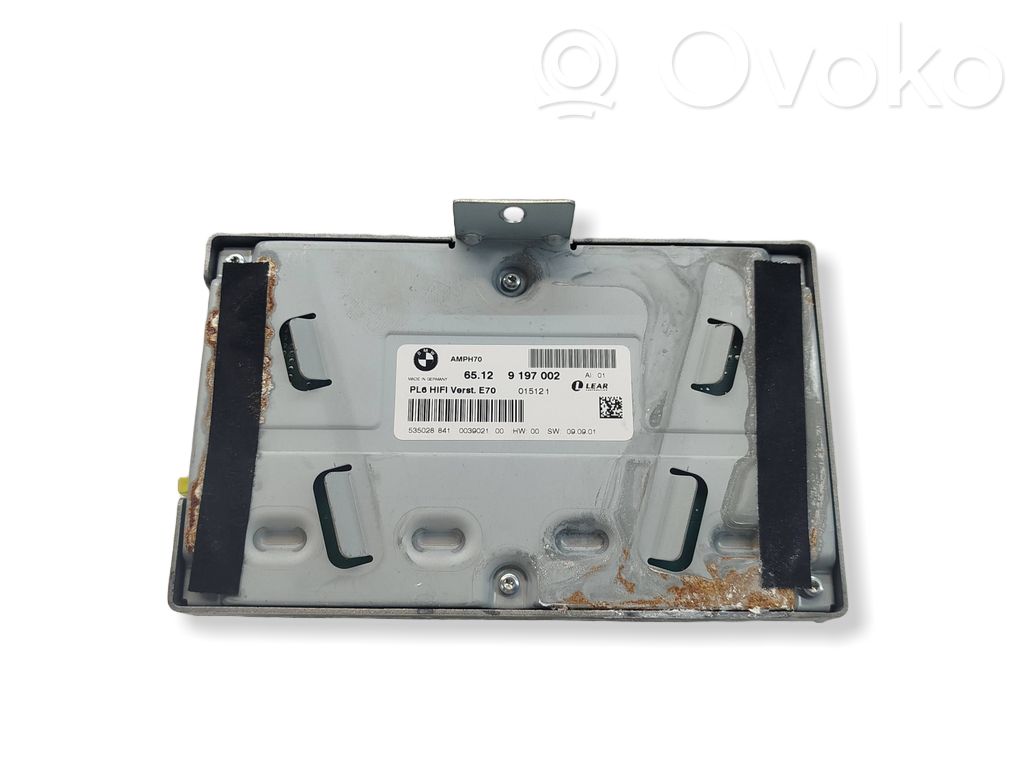 BMW X5 E70 Sound amplifier 
