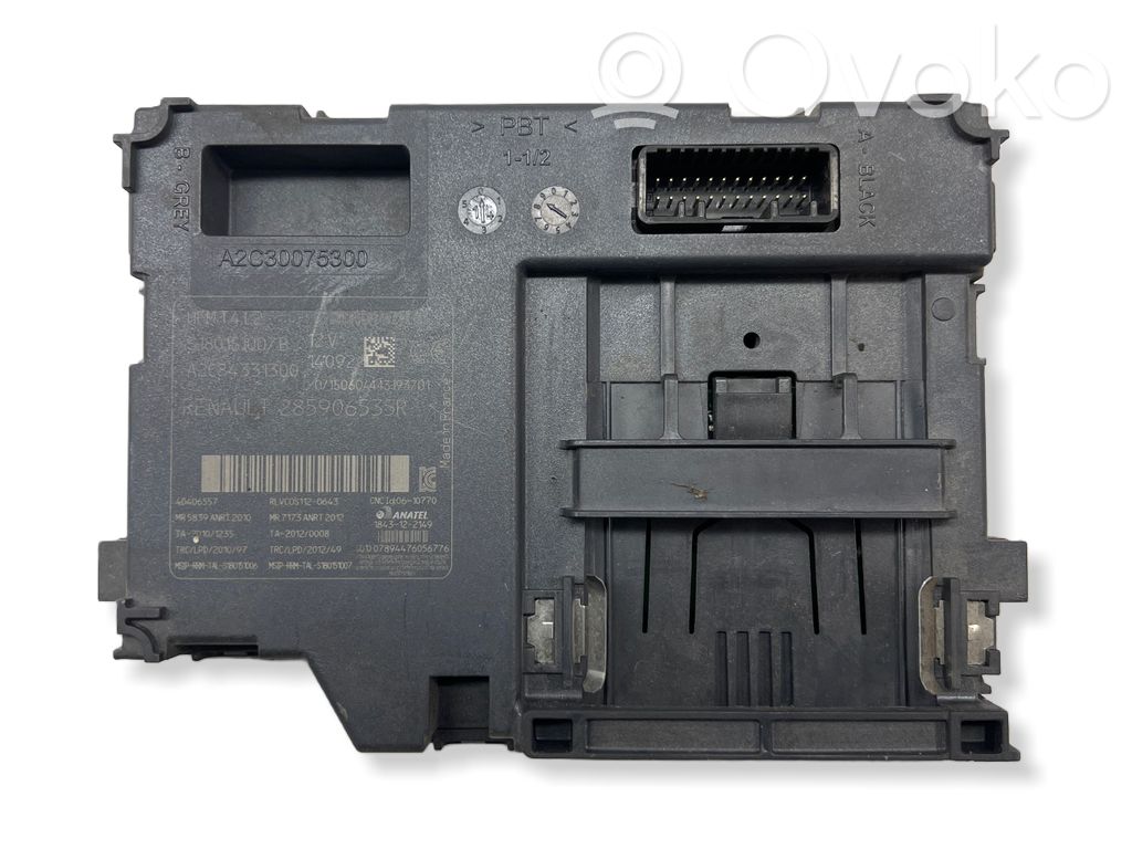 Renault Captur Ignition key card reader 