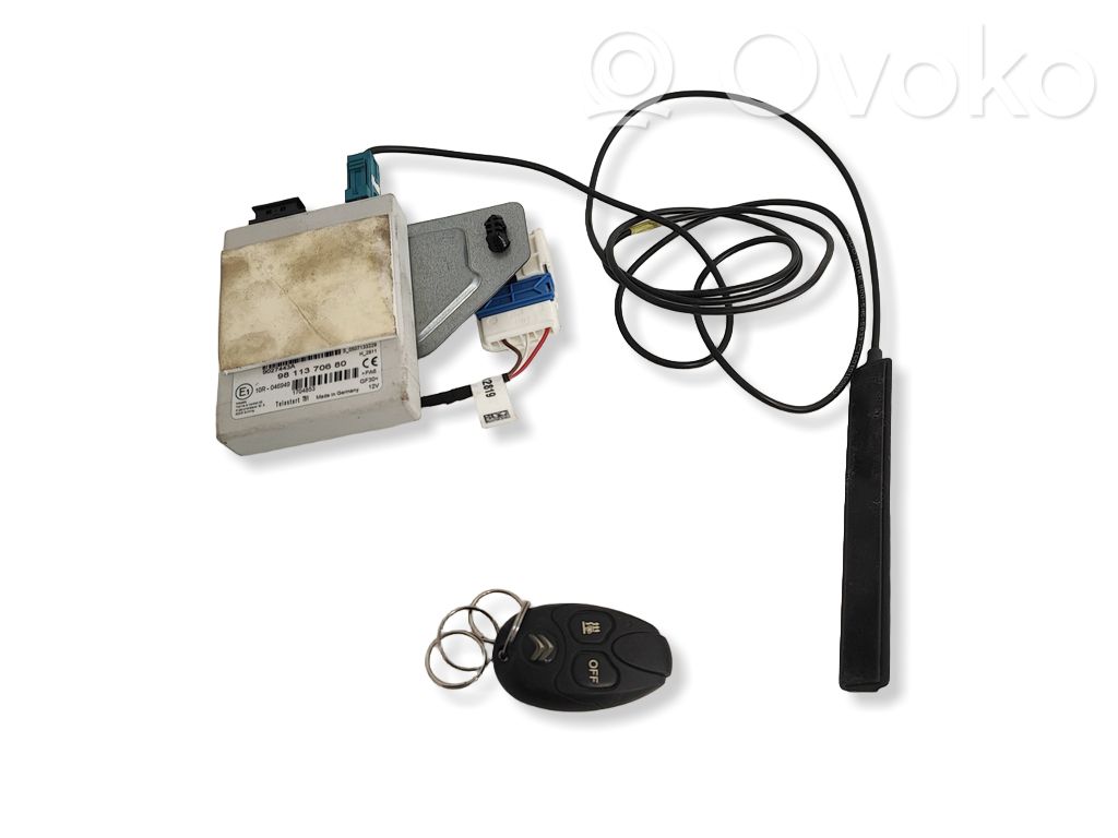 Citroen Jumpy Webasto auxiliary heater remote control 