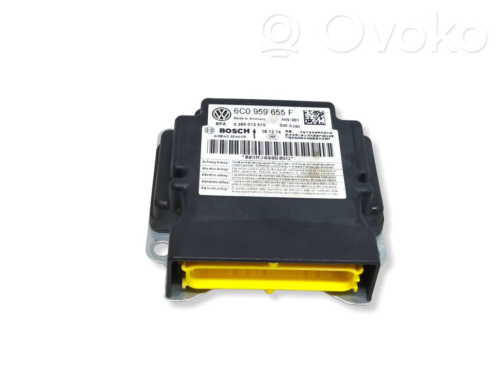 Skoda Fabia Mk3 (NJ) Airbag control unit/module 