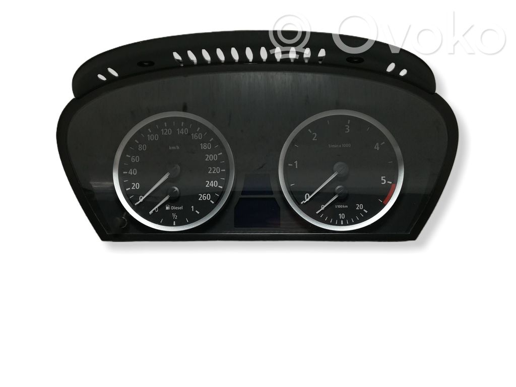 BMW 5 E60 E61 Speedometer (instrument cluster) 
