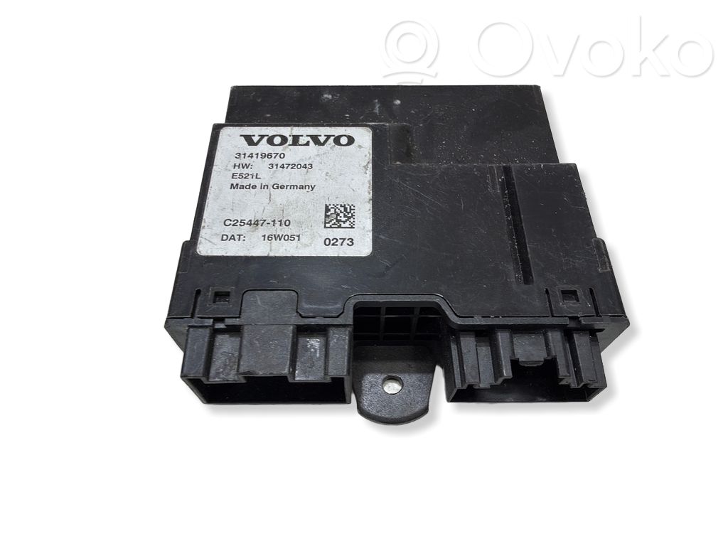 Volvo XC90 Unitate/modul comandă hayon/portbagaj 