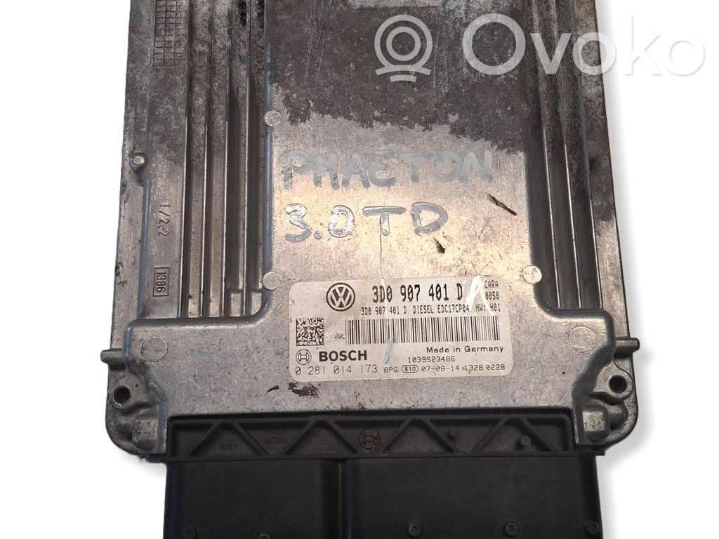 Volkswagen Phaeton Engine control unit/module ECU 
