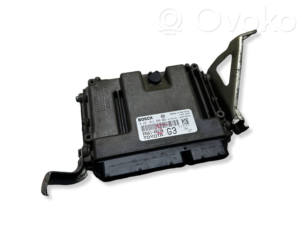 Toyota Avensis T270 Sterownik / Moduł ECU 