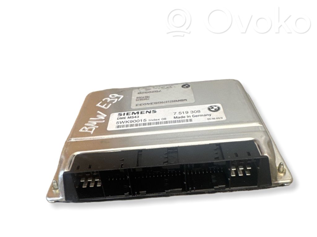 Engine control unit/module   DMEMS43,7519308,5WK90015