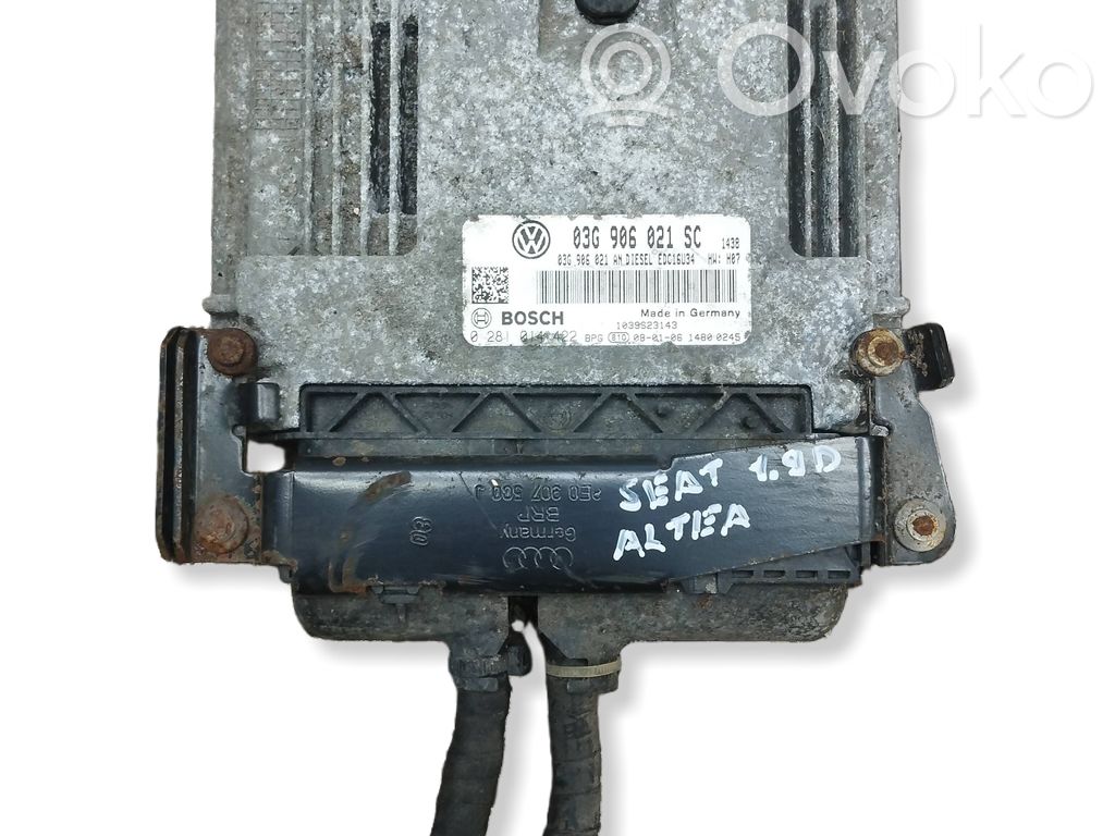 Seat Leon (1M) Engine control unit/module 