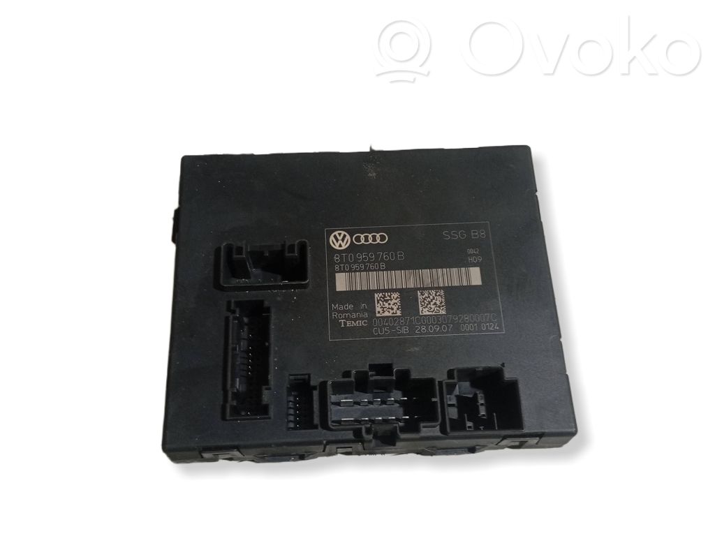 Module de commande de siège   8T0959760B