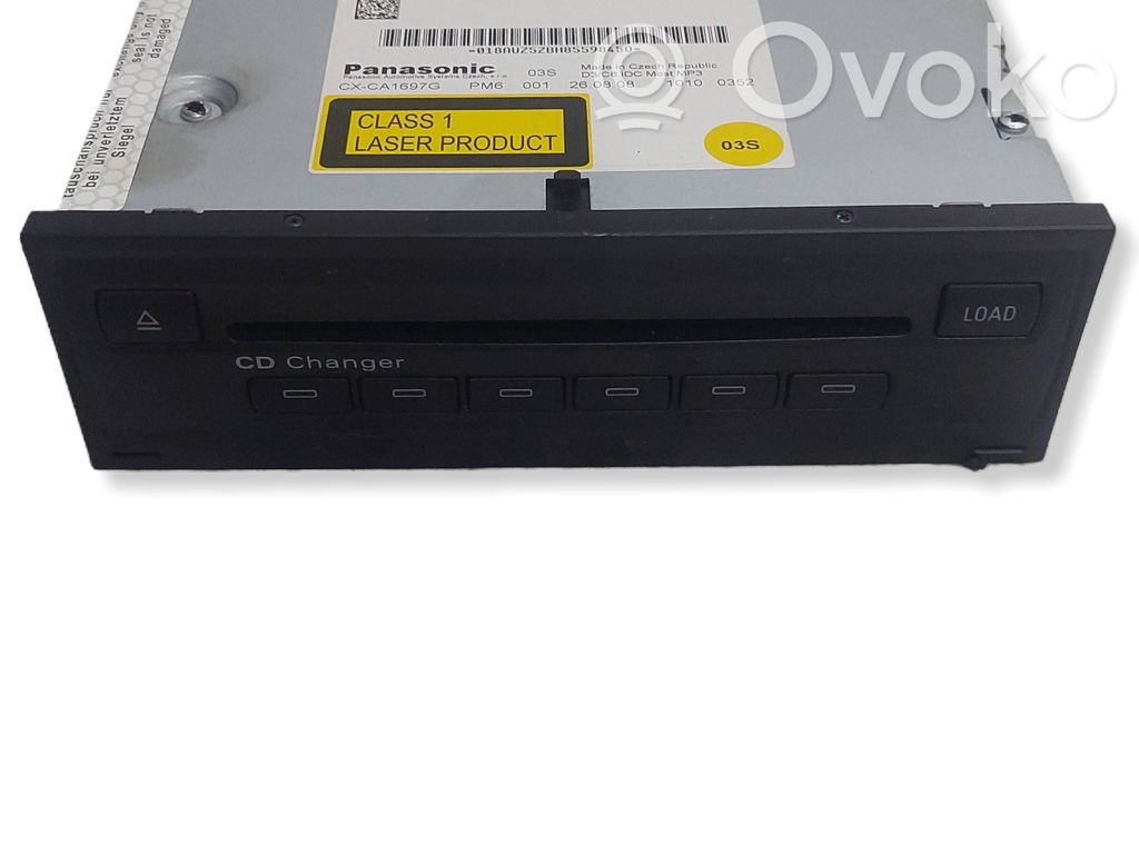 Audi A6 S6 C6 4F CD/DVD mainītājs 