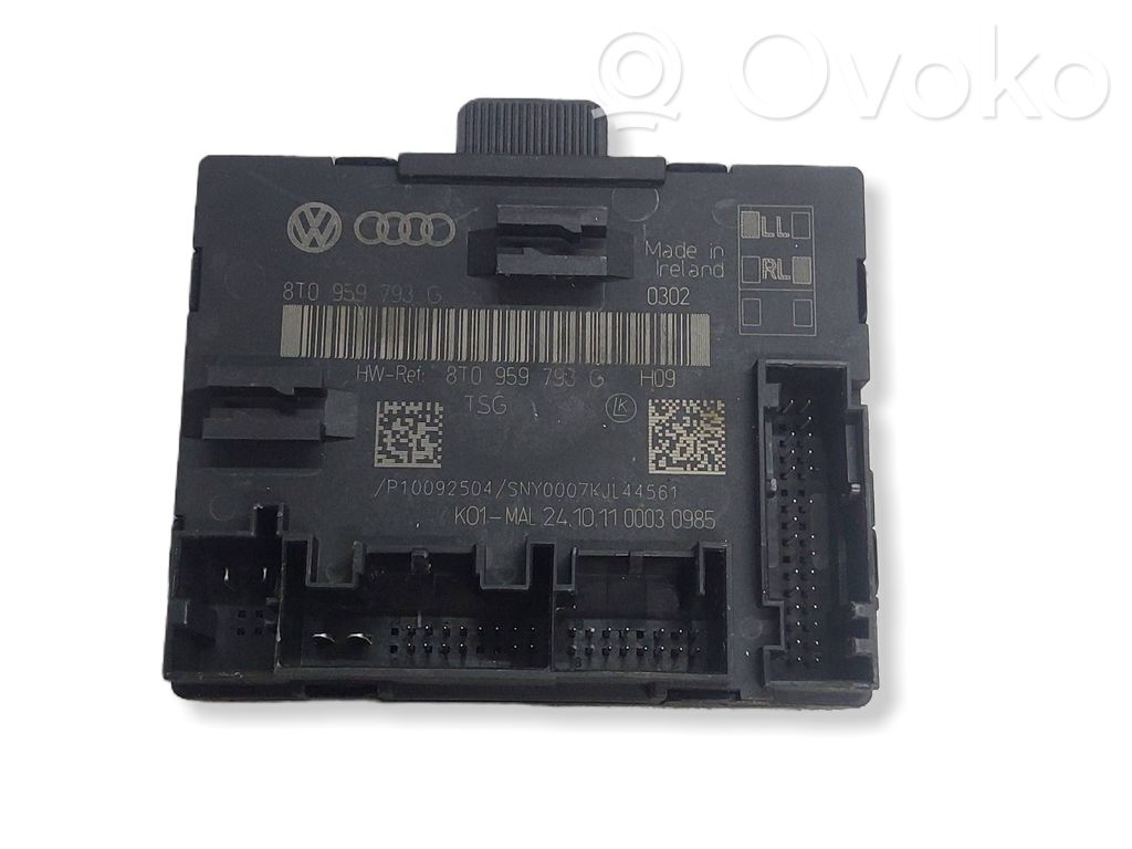 Audi A5 8T 8F Unidad de control/módulo de la puerta 