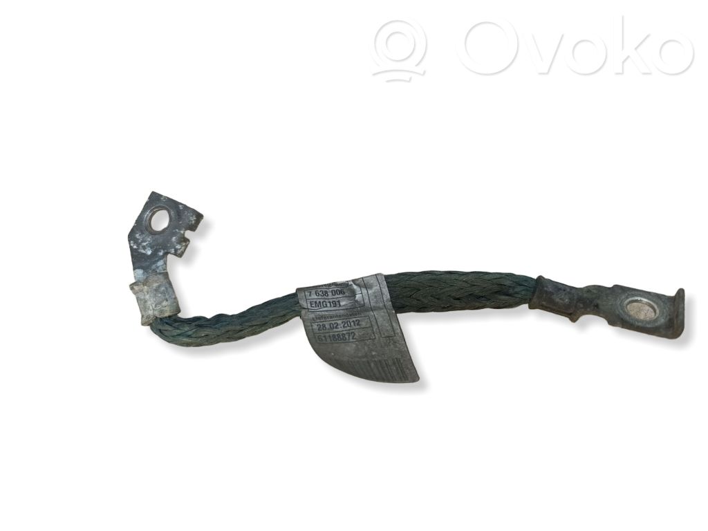 BMW 4 F32 F33 Cablu cu bornă negativă (baterie) 