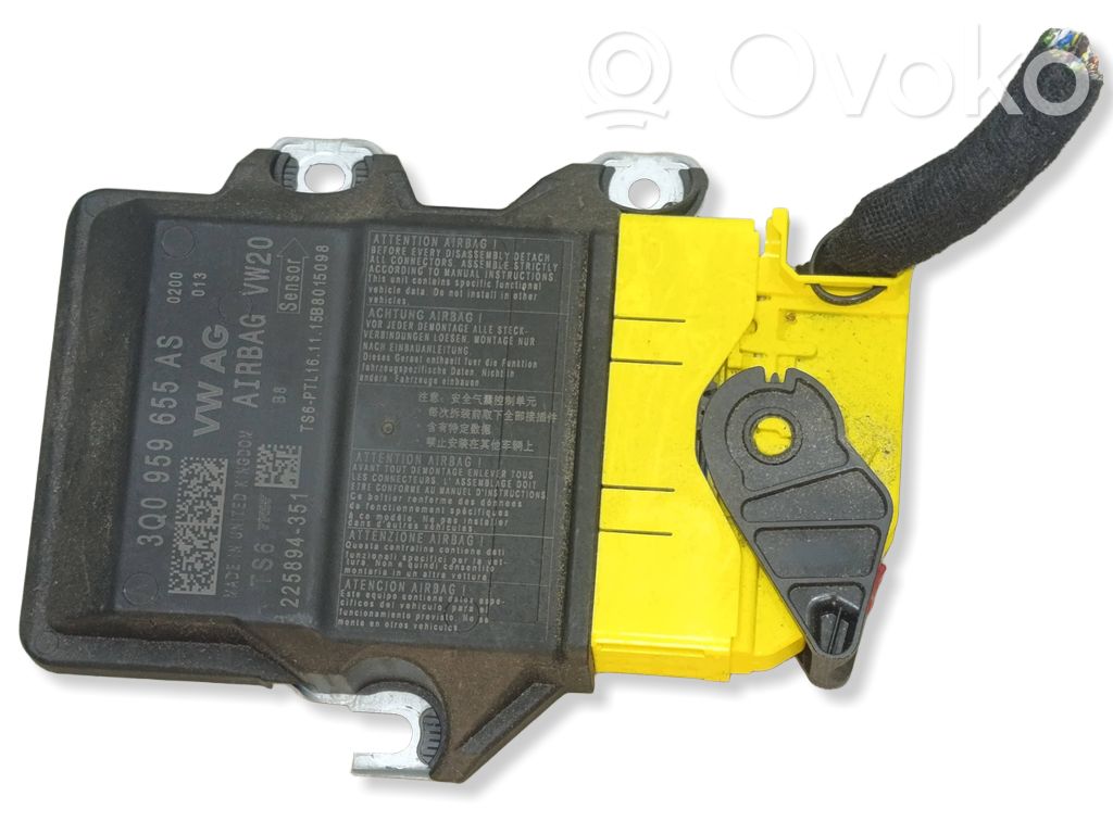 Skoda Octavia Mk3 (5E) Airbag control unit/module 