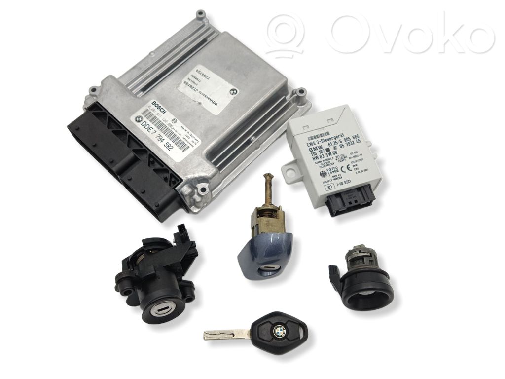 BMW 3 E46 Engine ECU kit and lock set 