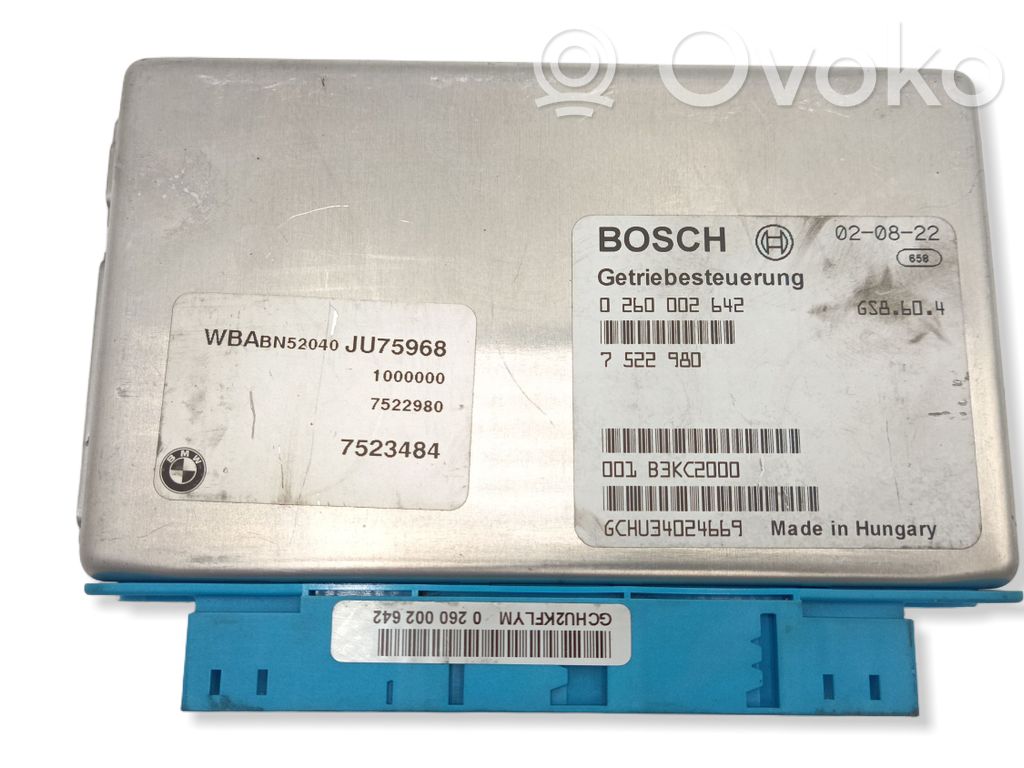 Gearbox control unit/module   0260002642,7522980,24607522980