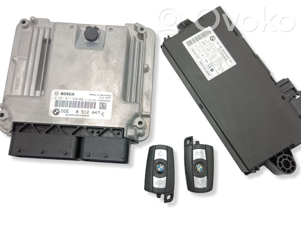 Engine ECU kit and lock set   9237047,61359237047,8512047,0281017520,13618512047