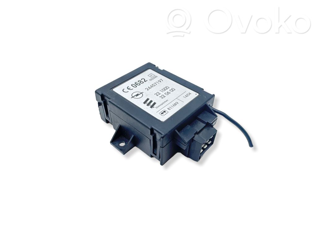 Opel Vectra C Auxiliary heating control unit/module 