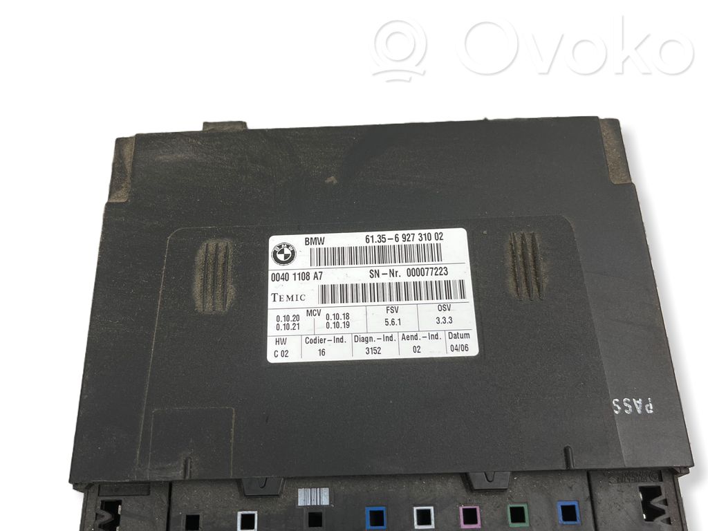 BMW 5 E60 E61 Seat control module 