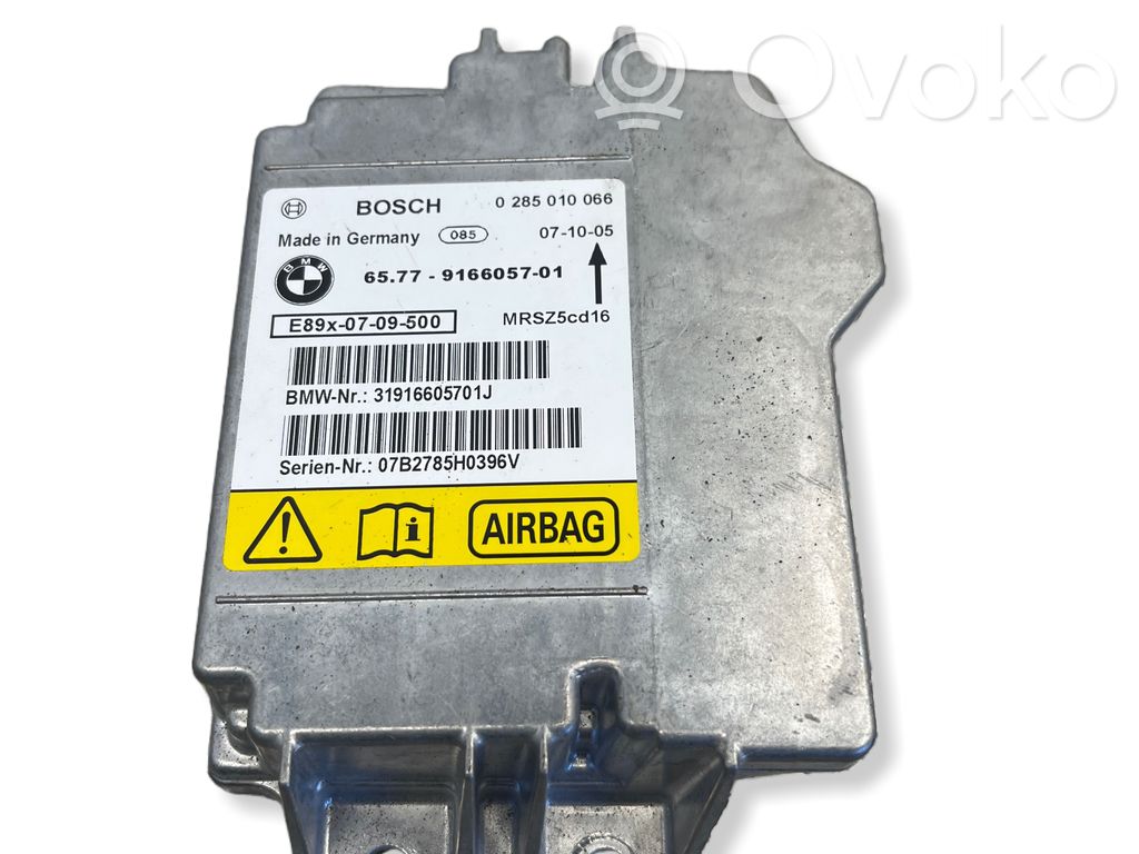 BMW 1 E81 E87 Module de contrôle airbag 
