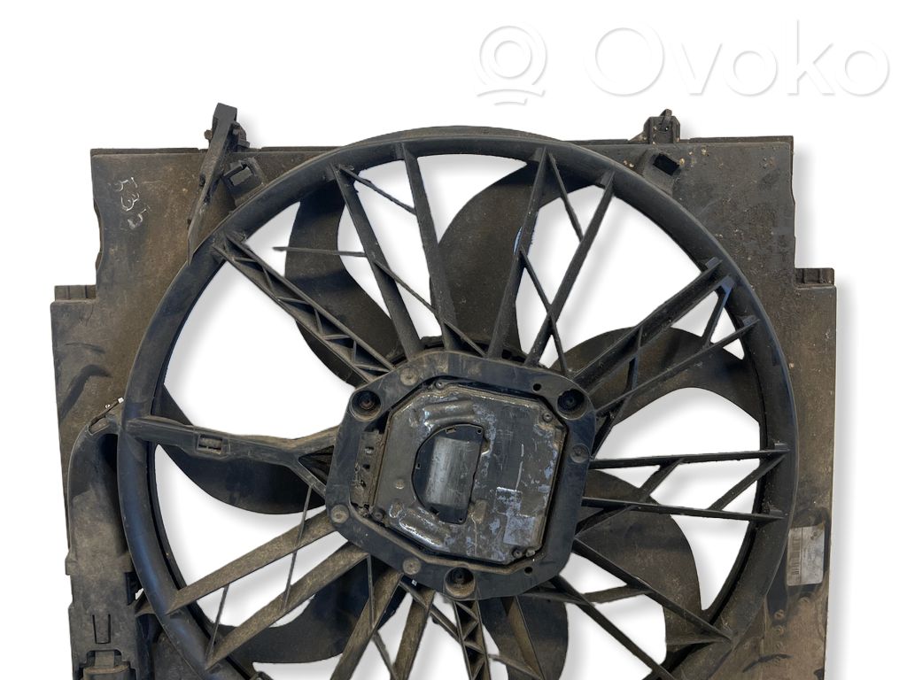 BMW 5 E60 E61 Elektrisks radiatoru ventilators 