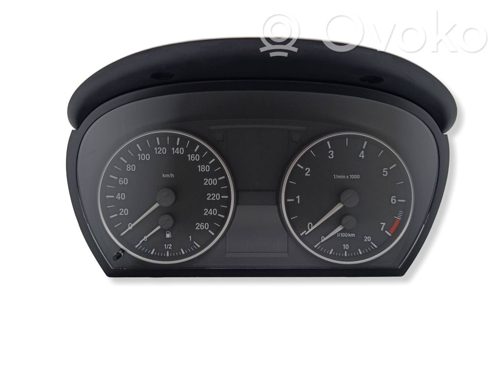 BMW 3 E90 E91 Speedometer (instrument cluster) 