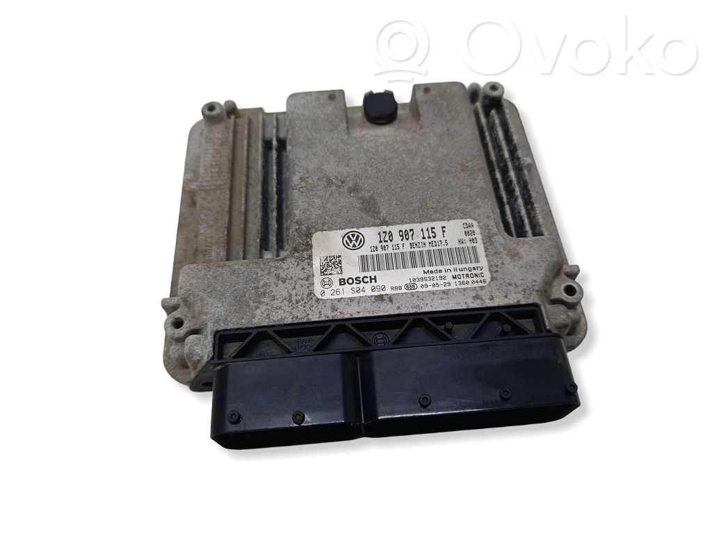 Engine control unit/module   1Z0907115F,0261S04090