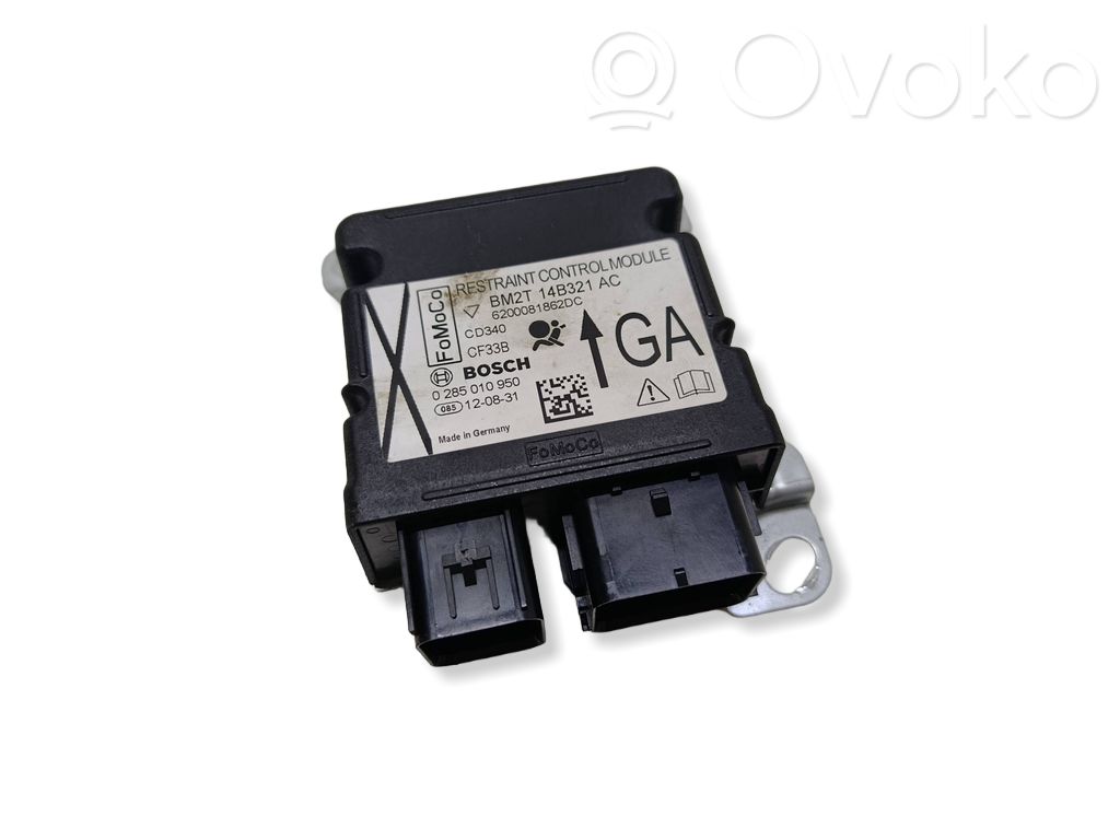 Unidad de control/módulo del Airbag   BM2T14B321AC,0285010950,6200081862DC