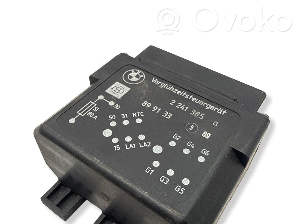 BMW 3 E30 Glow plug pre-heat relay 
