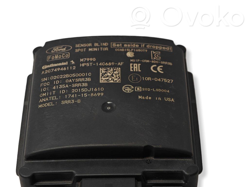 Moduł martwego pola   HP5T14C689AF,CCAB15LP1650T9,A2C74946112