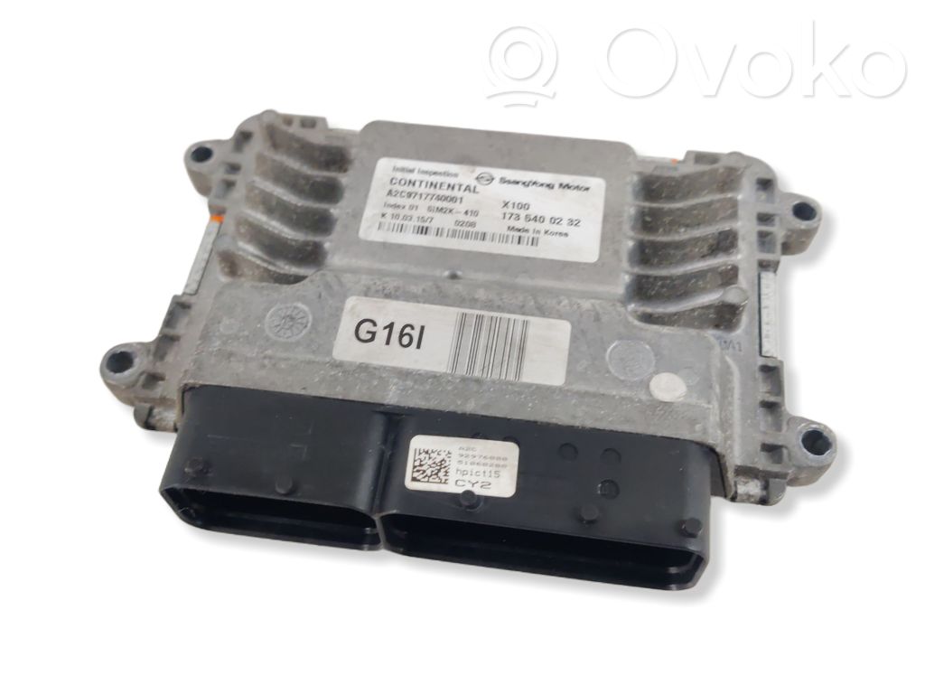 SsangYong Tivoli Engine control unit/module 