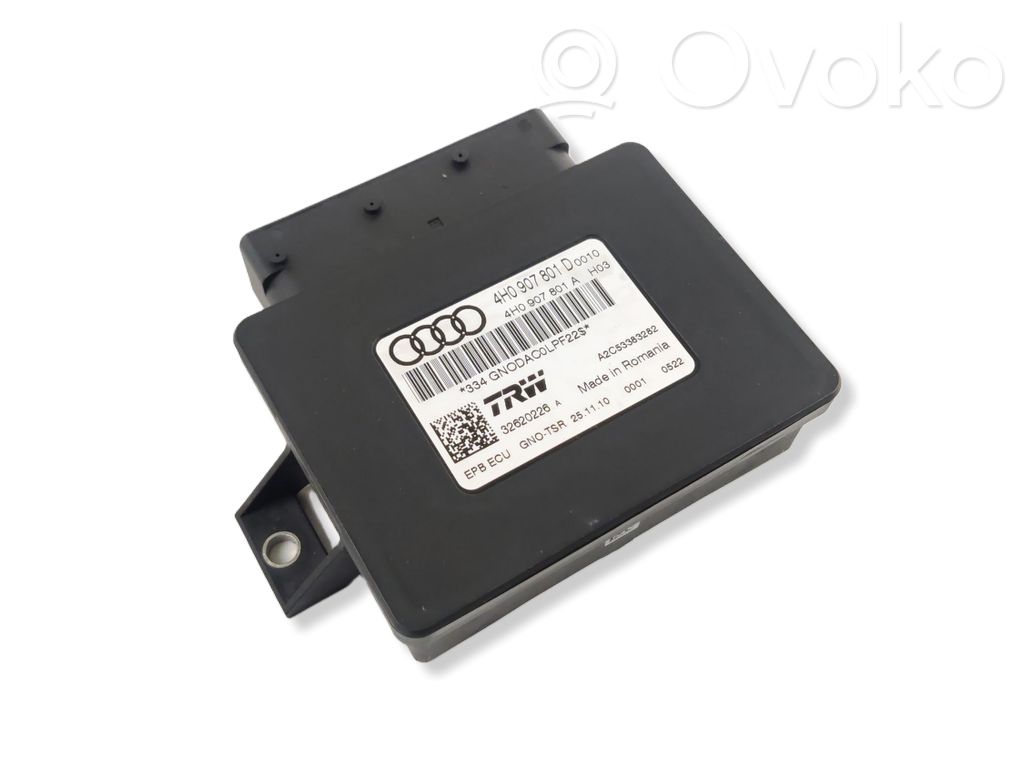 Audi A7 S7 4G Module de commande de frein à main 