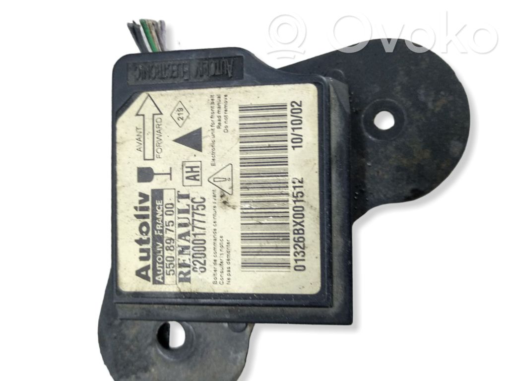 Airbag control unit/module   8200017775C,550897500