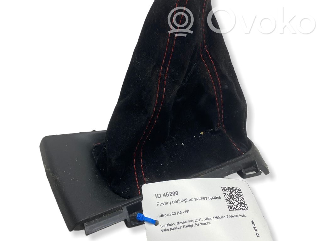 Citroen C3 Gear shifter surround trim plastic 