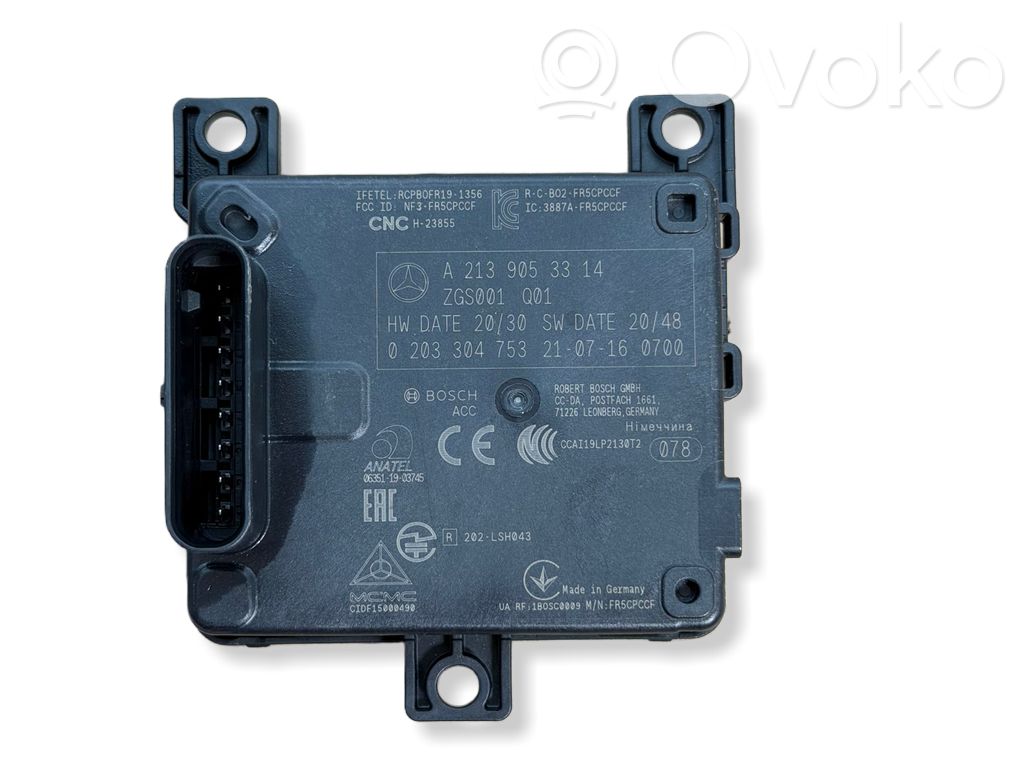 Mercedes-Benz E W213 Sensor de radar Distronic 