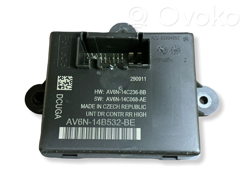 Ford Grand C-MAX Unité de commande module de porte 