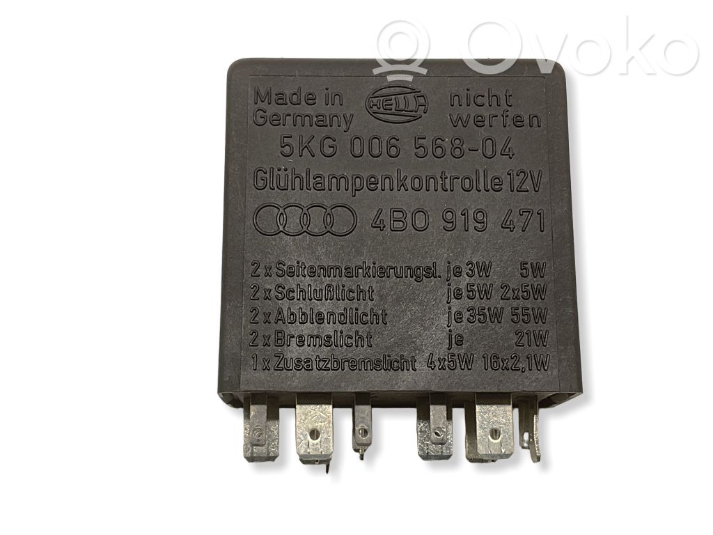 Audi A8 S8 D2 4D Alte relee 