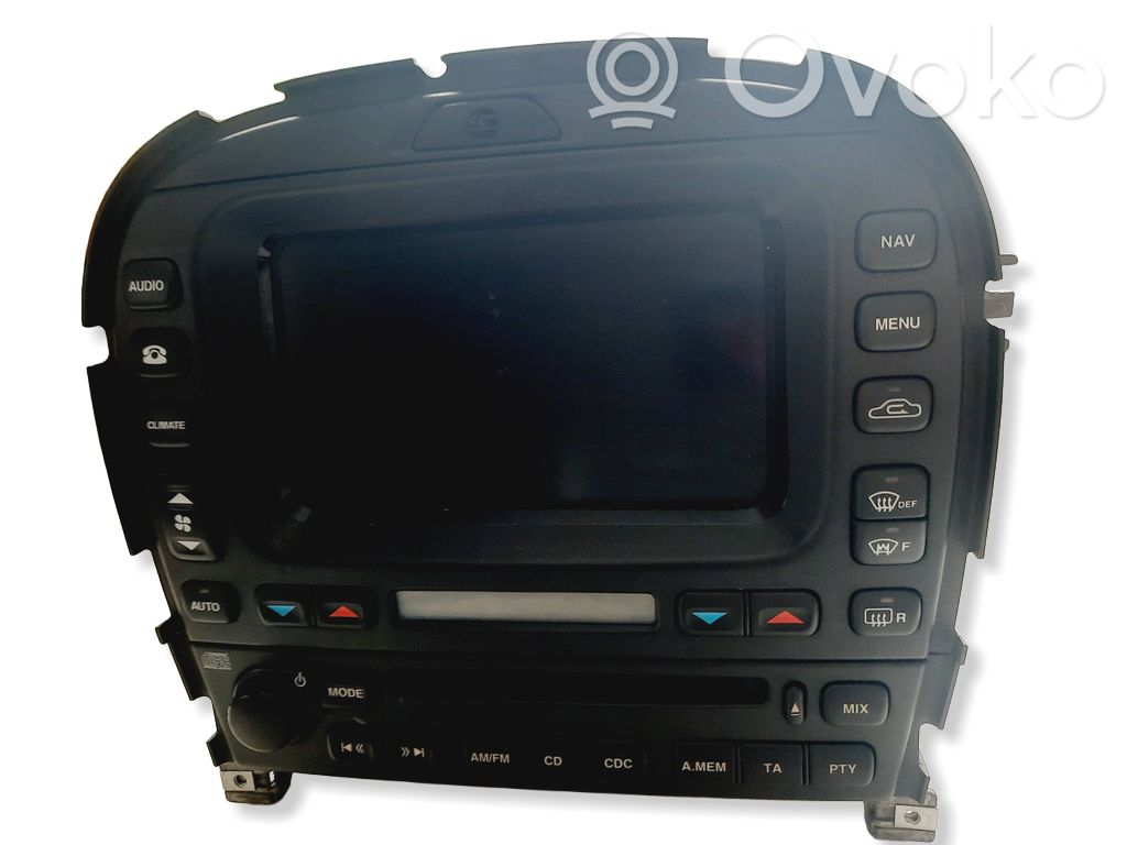 Jaguar S-Type Unità principale autoradio/CD/DVD/GPS 