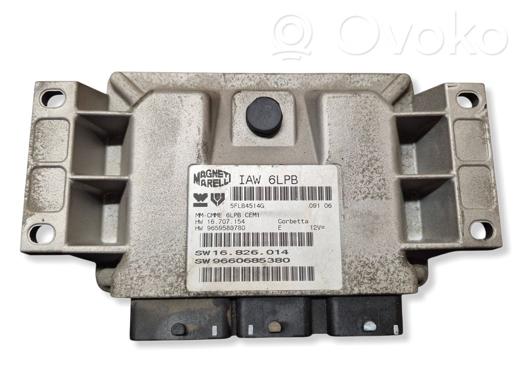 Peugeot 407 Engine control unit/module 