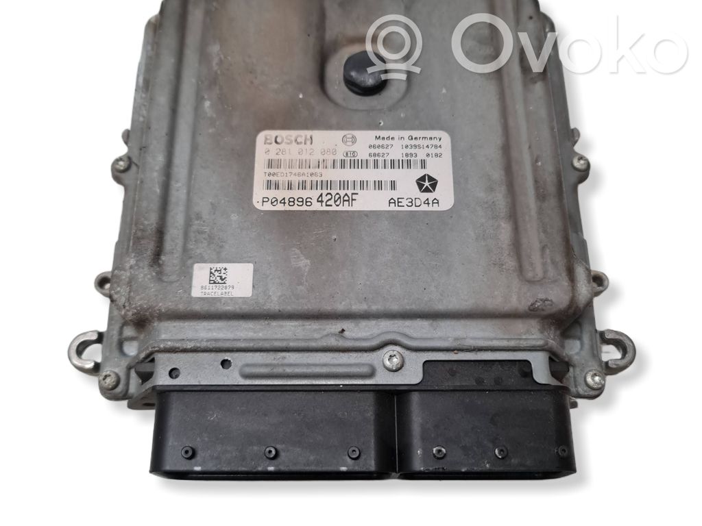 Engine control unit/module   0281012080,P04896420AF,1039S14784