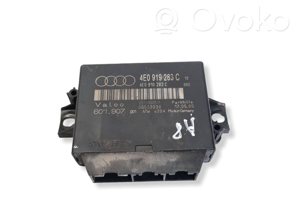 Unité de commande, module PDC aide au stationnement   4E0919283C,4E0910283C,601907