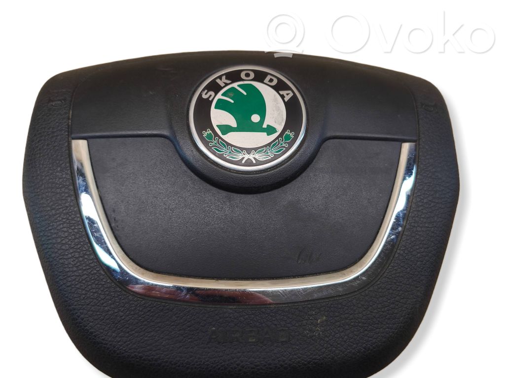 Skoda Octavia Mk2 (1Z) Poduszka powietrzna Airbag kierownicy 