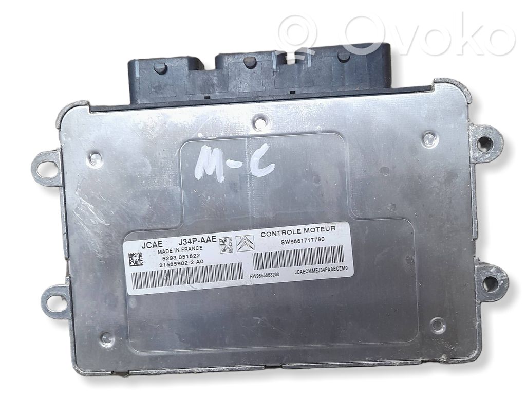 Peugeot 1007 Unidad de control/módulo del motor 