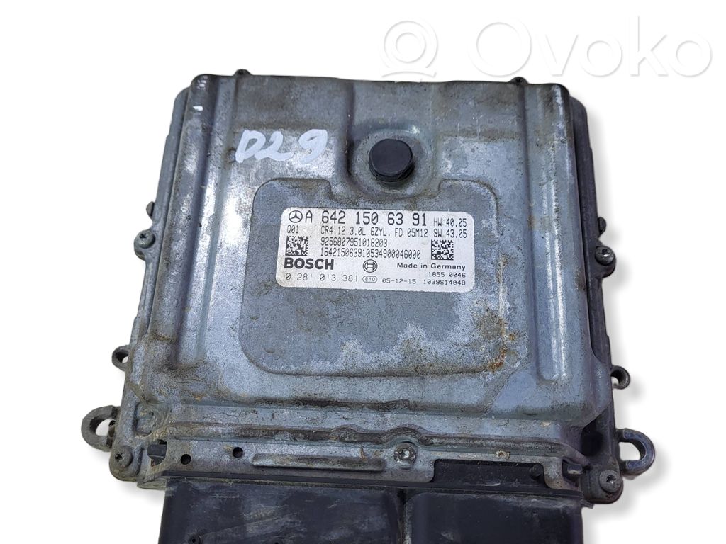 Mercedes-Benz ML W164 Sterownik / Moduł ECU 