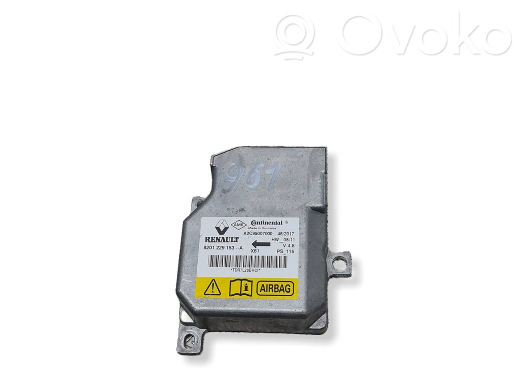 Renault Kangoo II Airbag control unit/module 