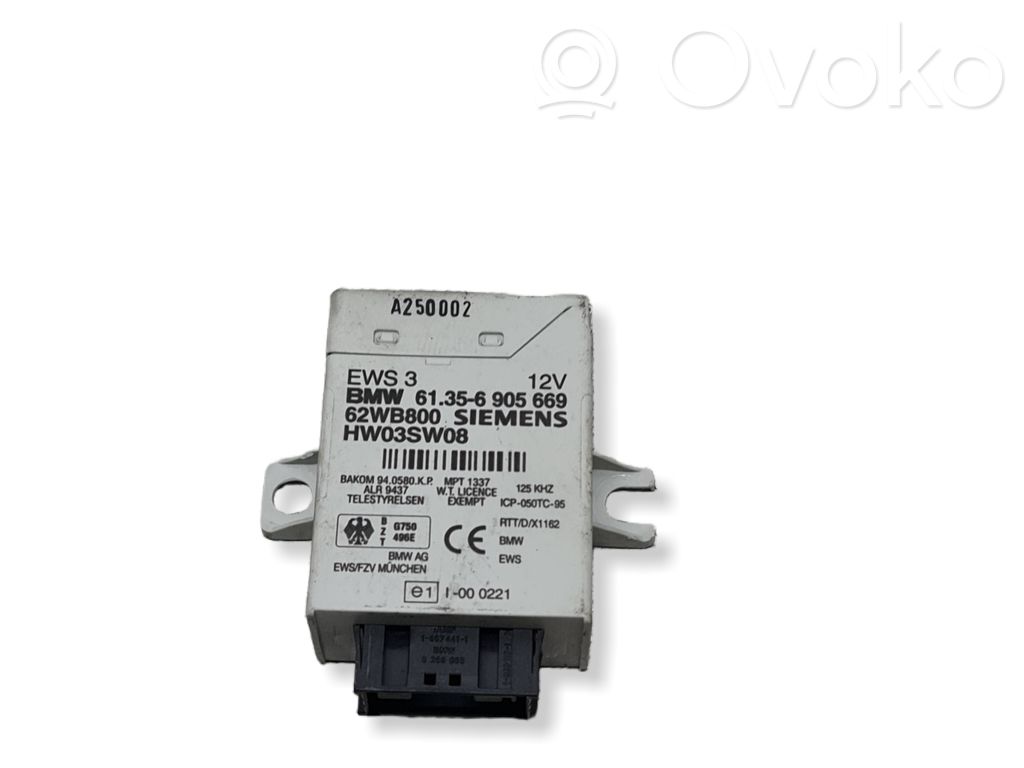 BMW 3 E46 Unitate/modul comandă imobilizator 