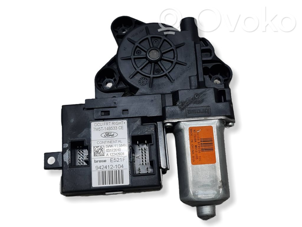 Ford Focus Silnik regulatora szyby drzwi przednich 