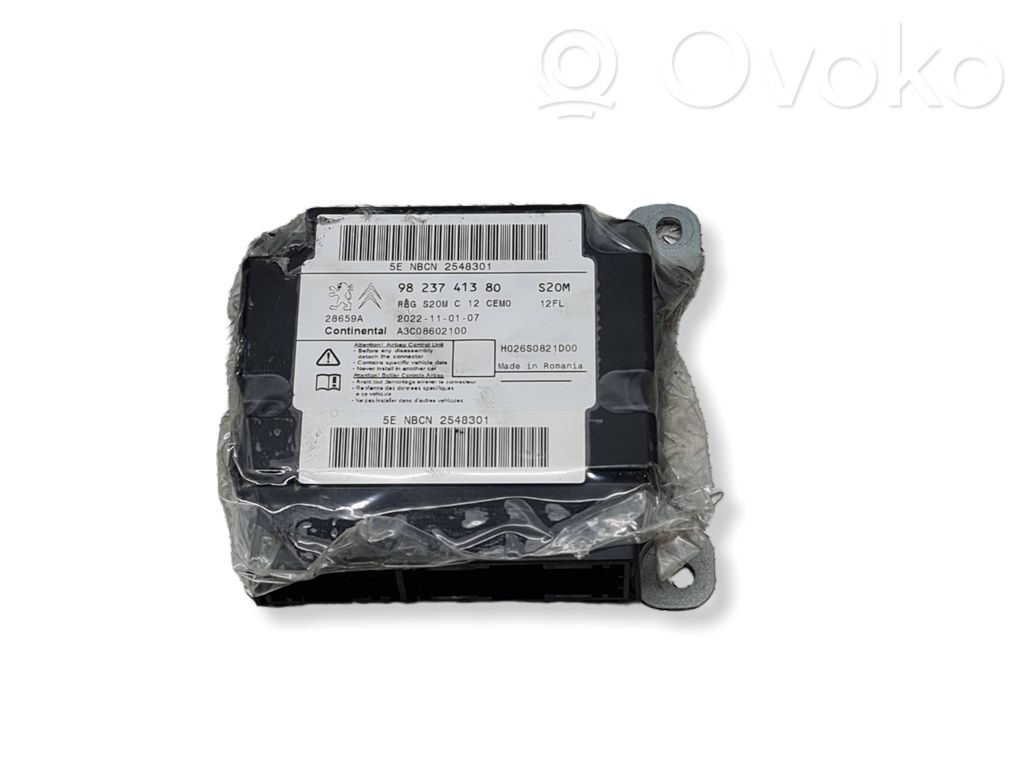 Airbag control unit/module   9823741380,2022110107,A3C08602100