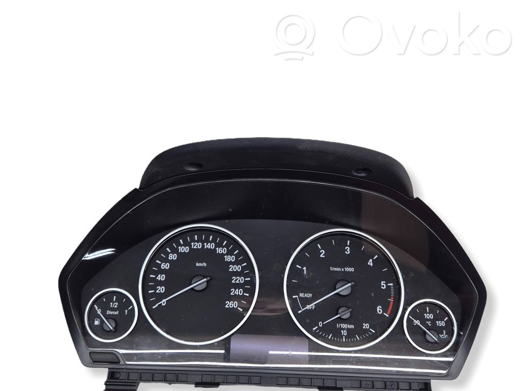 BMW 3 F30 F35 F31 Speedometer (instrument cluster) 